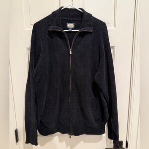 Tommy Bahama Men’s L zip up sweater.